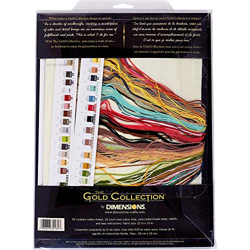 Cat Lovers Needlecrafts Counted Cross Stitch Kit, Kitty Litter