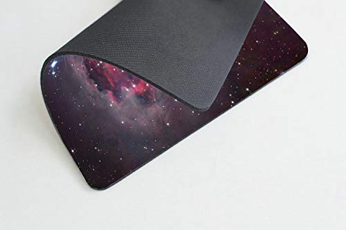 Orion Nebula Galaxy Watercolor Non-Slip Rectangle Mouse Pad Desk Accessory