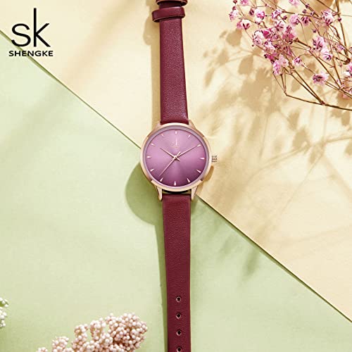 Ladies Leisure Waterproof Watch, Colored Face w/Simple Dial & Matching Band  (4 colors)