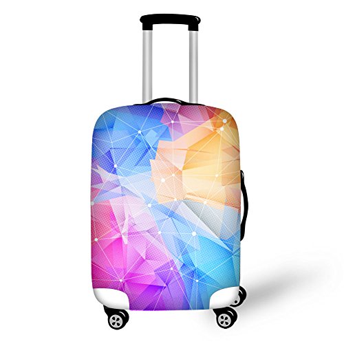 Brilliant Colors Washable Spandex Travelling Suitcase Cover, Fits 26 to 30-inch Luggage