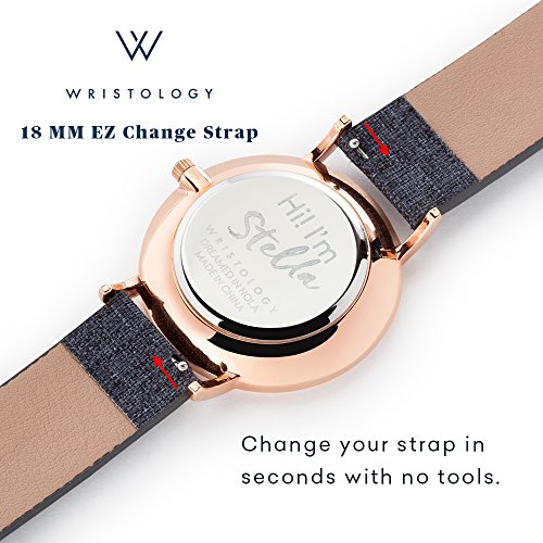 Women's Elegant Rose Gold Stainless Steel Metal Mesh Strap Watch