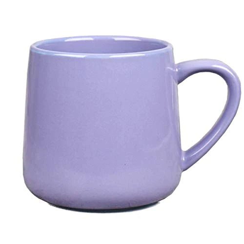 Classic Large Capacity 18-oz Ceramic Coffee Mug or Tea Cup (12 colors) - Pink and Caboodle