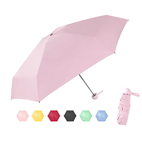 Compact Portable Mini Umbrella, Folding & Lightweight, UV Protection  (5 colors)