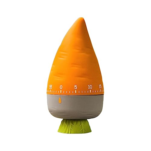 Cute Fruit or Veggie Style Kitchen Timer or Alarm Clock, Up to 1 Hour (6 styles)