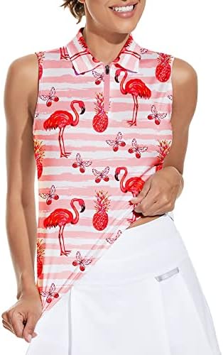 Women's Sleeveless Golf, Polo, Tennis Tank Top Shirt, Sizes to 3XL  (15 Styles)