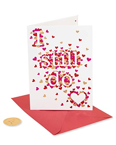 "I Still Do" Raining Hearts Anniversary Card