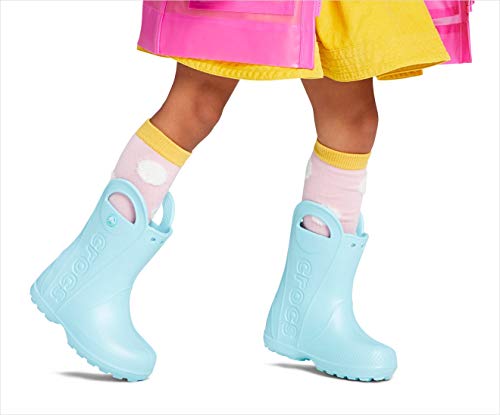 Toddlers Easy Clean Handle It Rubber Rain Boots  (5 colors)