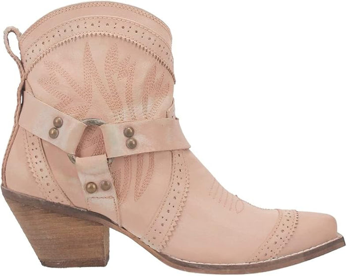 Women's Casual Snip Toe Ankle Cowboy Boots with Chunky Mid Heel  (5 colors)