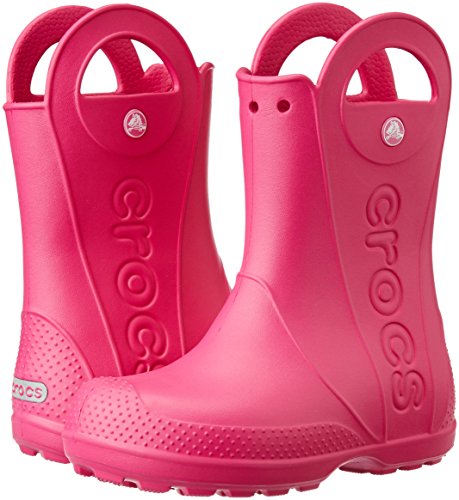 Toddlers Easy Clean Handle It Rubber Rain Boots  (5 colors)