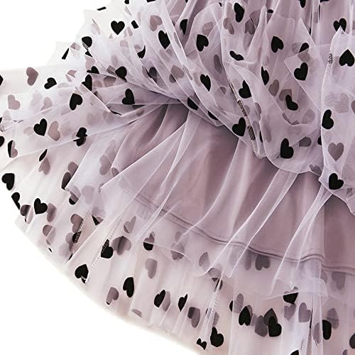 Women's All Over Polka Dot on Tulle Layered Elastic High Waist Skirt  (5 colors)