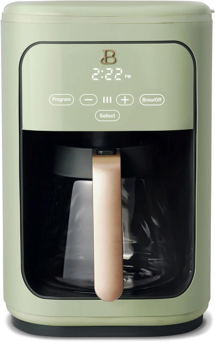 14-Cup Programmable Drip Coffee Maker with Touch Display, Keep Warm Mode & Auto Shut-Off  (9 colors)