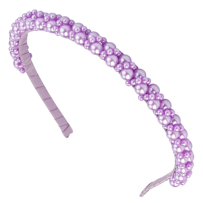 Pearl Studded Beaded Fashion Headband for Women and Girls, Weddings and Parties (5 colors)