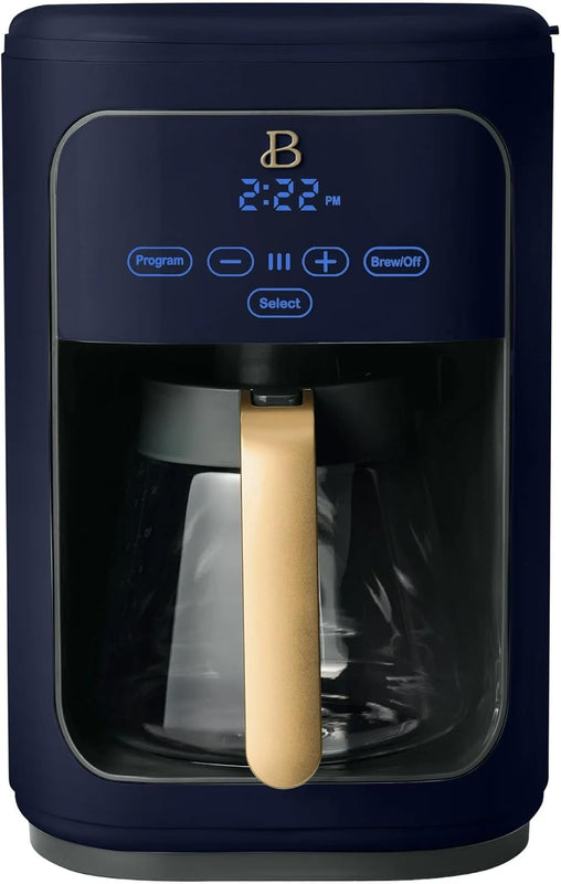 14-Cup Programmable Drip Coffee Maker with Touch Display, Keep Warm Mode & Auto Shut-Off  (9 colors)