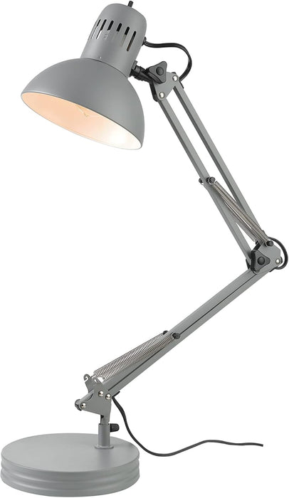 Adjustable Swing-Arm Cup Desk Lamp With Base  (4 colors)