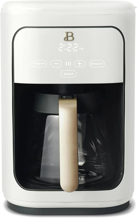 14-Cup Programmable Drip Coffee Maker with Touch Display, Keep Warm Mode & Auto Shut-Off  (9 colors)