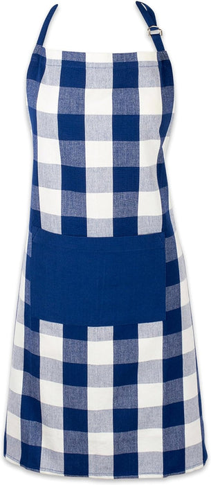 Unisex Apron, Knee Length, Buffalo Check Print  (14 colors)