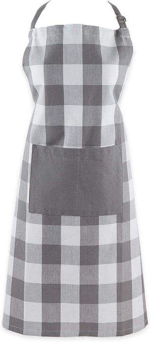 Unisex Apron, Knee Length, Buffalo Check Print  (14 colors)