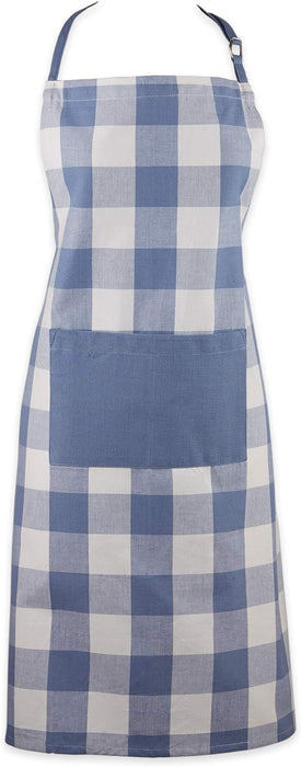 Unisex Apron, Knee Length, Buffalo Check Print  (14 colors)