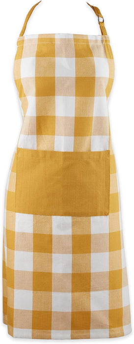 Unisex Apron, Knee Length, Buffalo Check Print  (14 colors)