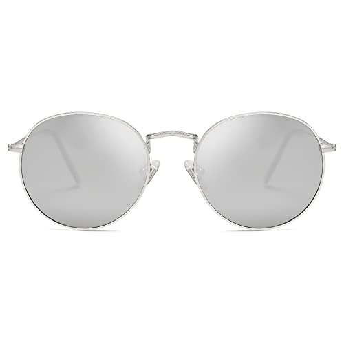 Vintage Small Round Retro Sunglasses for Men or Women  (4 colors)