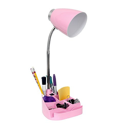 Gooseneck Organizer Tablet Stand/Book Holder Desktop Lamp  (7 colors)