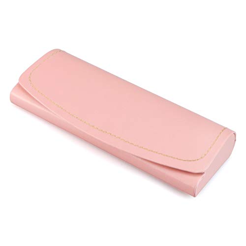 LifeArt Eyeglass Case Hard Shell, Portable Sunglass Case for Women, fashionable PU Leather Eyeglass Case, Lightweight