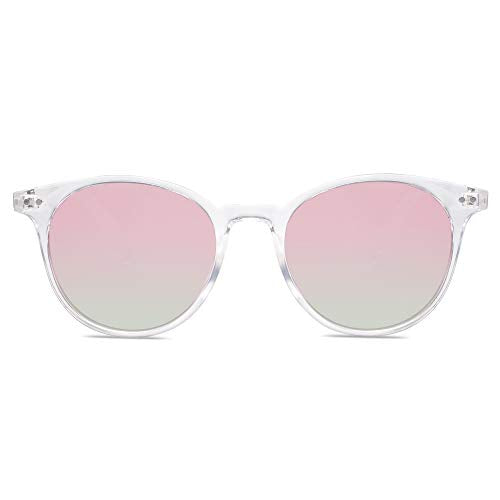 Unisex Vintage Style Round Classic Polarized Sunglasses  (4 colors)
