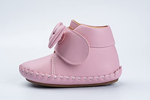 KARUBI Baby Shoes Girls Boys Toddler Anti-Slip and Casual Sneaker for First Walkers Made in Taiwan Pink