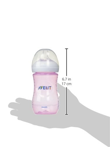 4-Pack of 9-oz All Natural Baby Bottles, BPA Free  (5 colors)