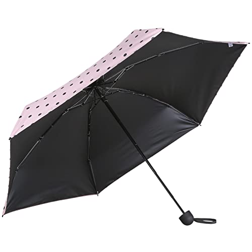 Unisex Mini Compact Sun & Rain Travel Umbrella, Portable and Windproof  (5 colors)
