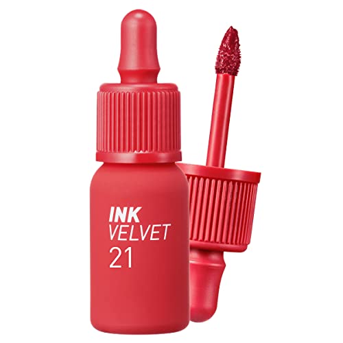 Peripera Ink the Velvet (Liquid Lip, 021 Vitality Coral Red)