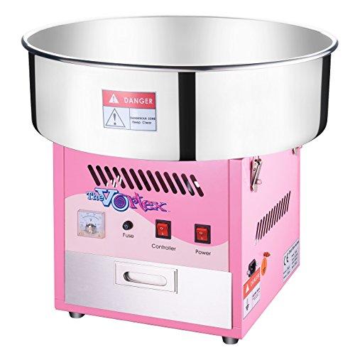 6303 Great Northern Popcorn Commercial Quality Cotton Candy Machine and Electric Candy Floss Maker - Pink and Caboodle