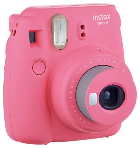 Fujifilm Instax Mini 9 Instant Camera, Flamingo Pink