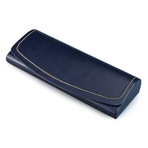 LifeArt Eyeglass Case Hard Shell, Portable Sunglass Case for Women and Men, fashionable PU Leather Eyeglass Case, Lightweight