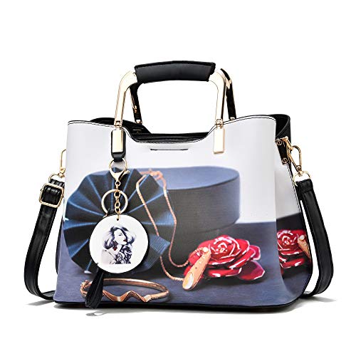 Nevenka Purses and Handbags for Women Top Handle Satchel Shoulder Bags Ladies Leather Totes (7)