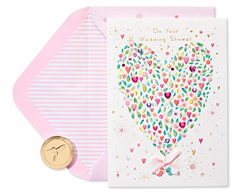 Papyrus Wedding Shower Card for Couple - Designed by House of Turnowsky (Happiness, Laughter and Love)