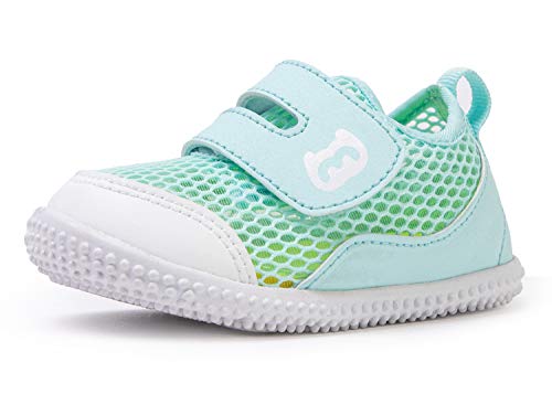 BMCiTYBM Baby Walking Shoes Infant Sneakers Girls Boys Mesh First Walkers Shoes 6 9 12 18 24 Months Green Size 12-18 Months Infant
