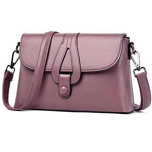 Striking & Spacious Crossbody Shoulder Satchel Handbag  (4 colors)