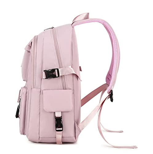 Teecho Cute Backpack for Girl Fashion Waterproof Daypack for Women Purple