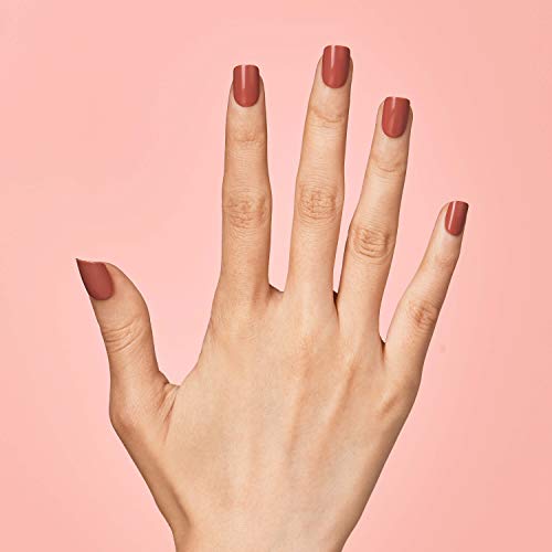 KISS imPRESS Color Press-On Manicure, Gel Nail Kit, PureFit Technology, Short Length, “Platonic Pink”, Polish-Free Solid Color Mani, Includes Prep Pad, Mini File, Cuticle Stick, and 30 Fake Nails
