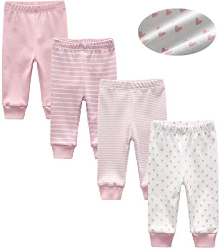 Kiddiezoom Unisex Baby Bodysuits Pants Baby Clothes Short Sleeve Bodysuits 0-3 Months