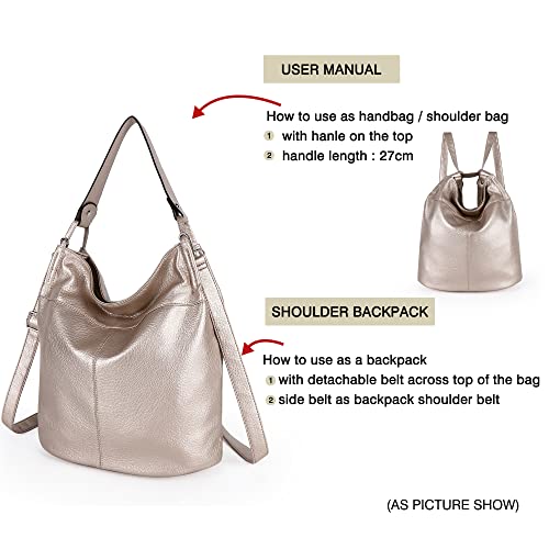 Purse for Women Convertible Backpack Purses and Handbags Crossbody Shoulder Bag