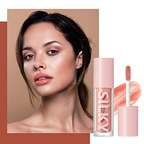 8Pcs Set Lip Gloss, High Shine & Shimmer Moisturizing Long-Lasting Lipstick