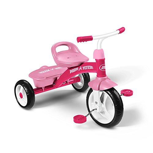 Radio Flyer Rider Trike Ride On, Pink - Pink and Caboodle