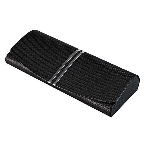 LifeArt Eyeglass Case Hard Shell, Portable Sunglass Case for Women and Men, fashionable PU Leather Eyeglass Case, Lightweight