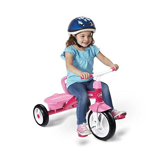 Radio Flyer Rider Trike Ride On, Pink - Pink and Caboodle