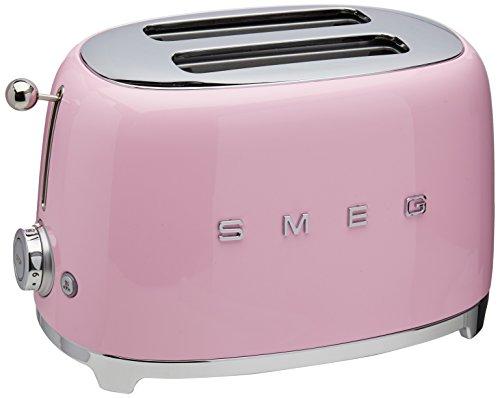 Smeg 2-Slice Toaster-Pink - Pink and Caboodle