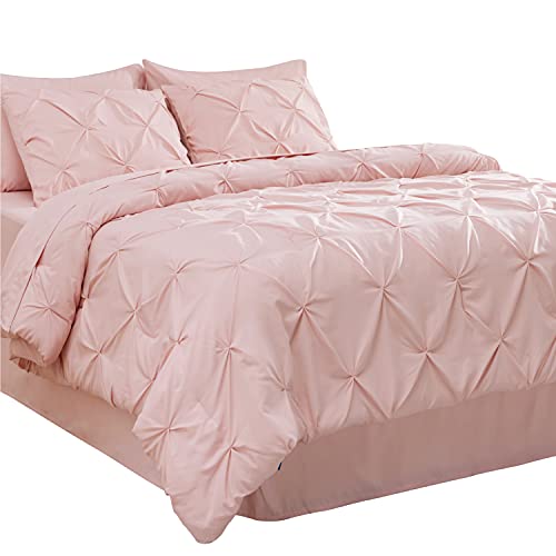 8 Pieces Complete Microfiber Comforter Bedding Set w/Sheets, Pillowcases & Shams, 5 Sizes  (30 colors)