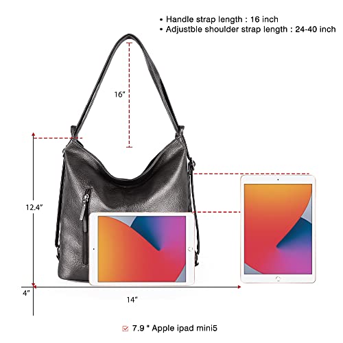 Purse for Women Convertible Backpack Purses and Handbags Crossbody Shoulder Bag