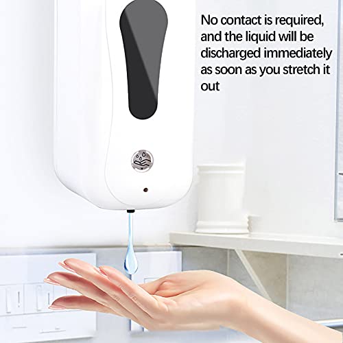 Touchless Automatic Wall-Mounted Foaming Soap & Hand Sanitizer Dispenser  (2 colors)